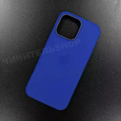 Чехол iPhone 16 Pro Max Silicone Case (MagSafe) Ultramarine