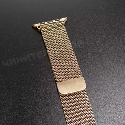 Ремешок Apple Watch 42/44/45/46/49mm – Milanese Loop – Rose Gold