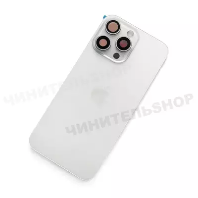 Задняя крышка iPhone 15 Pro Max (White Titanium)
