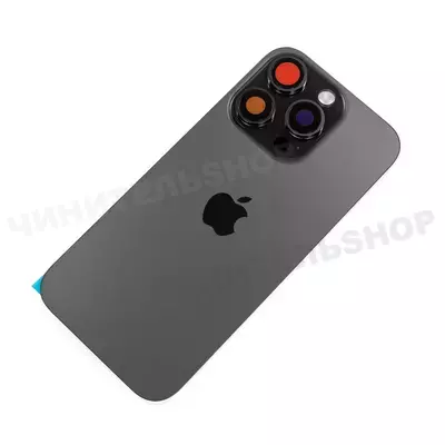 Задняя крышка iPhone 16 Pro (Black Titanium)