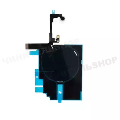 Шлейф вспышки, микрофона + беспроводная зарядка iPhone 16 Pro