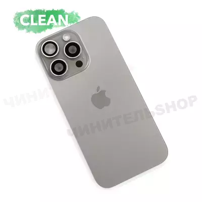 Задняя крышка iPhone 16 Pro Оригинал с разбора Со шлейфом (Clean)