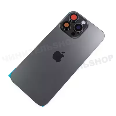 Задняя крышка iPhone 16 Pro Max (Black Titanium)