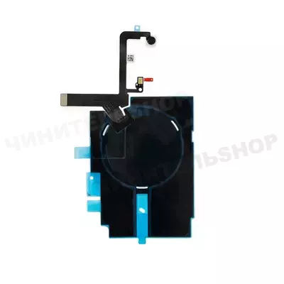 Шлейф вспышки, микрофона + беспроводная зарядка iPhone 16 Pro Max