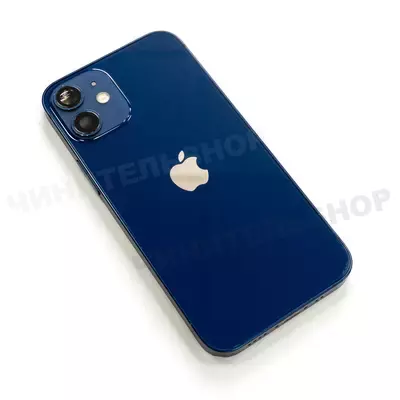 Корпус iPhone 12 mini (Синий) с Разбора со скидкой