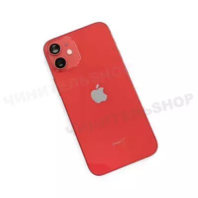 Корпус iPhone 12 mini (Красный) с Разбора со скидкой