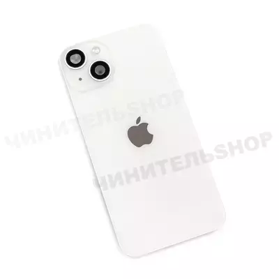 Задняя крышка iPhone 14 (Starlight) со шлейфом