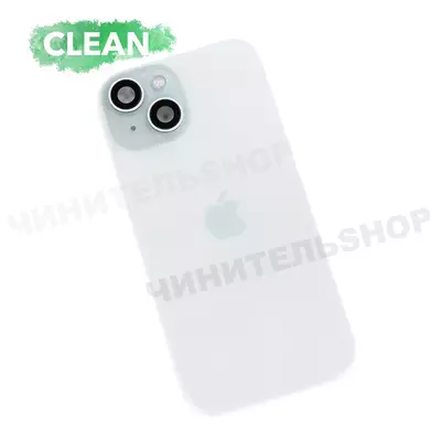 Задняя крышка iPhone 15 (Blue) со шлейфом