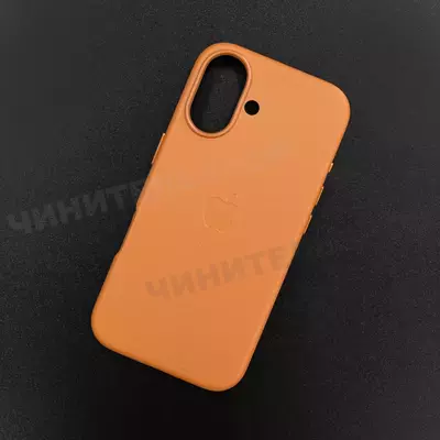 Чехол iPhone 16 Leather Case (MagSafe) Sunstroke