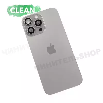 Задняя крышка iPhone 16 Pro Max Оригинал с разбора Со шлейфом (Clean)