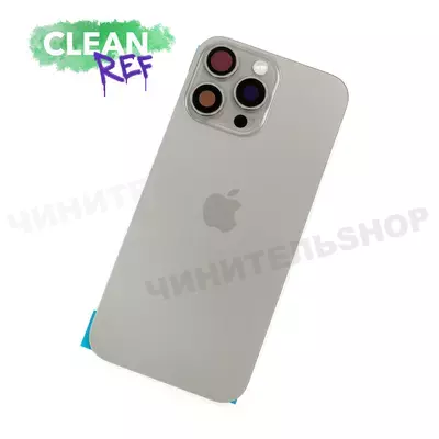Восстановленная Задняя крышка iPhone 16 Pro Max (Natural Titanium)