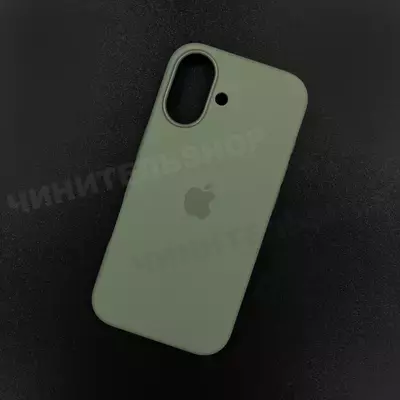 Чехол iPhone 17 Silicone Case (MagSafe) Light Moss