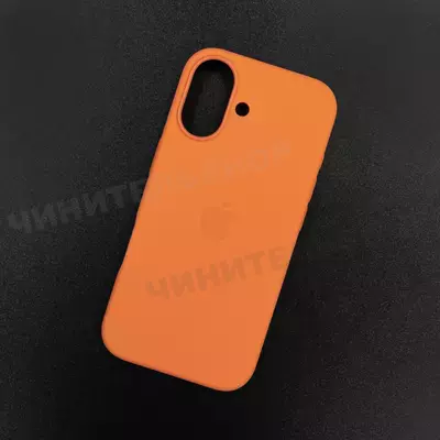 Чехол iPhone 17 Silicone Case (MagSafe) Orange