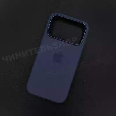 Чехол iPhone 17 Pro Silicone Case (MagSafe) Midnight