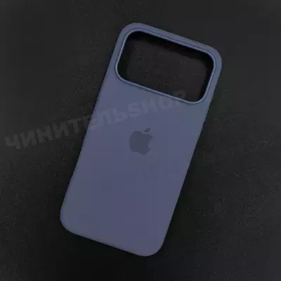 Чехол iPhone 17 Pro Max Silicone Case (MagSafe) Anchor Blue