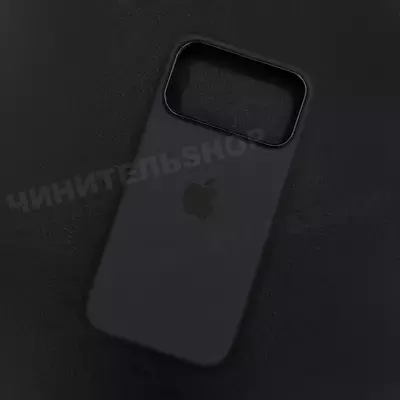 Чехол iPhone 17 Pro Max Silicone Case (MagSafe + Camera Control) Black
