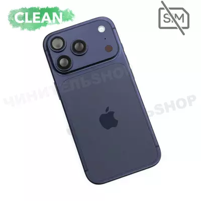 Корпус iPhone 17 Pro в сборе (без физической SIM-карты)