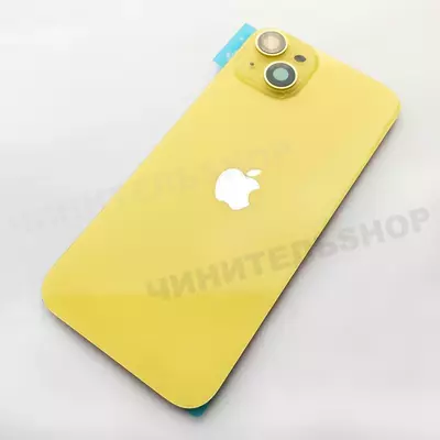 Задняя крышка iPhone 14 Plus (Yellow)