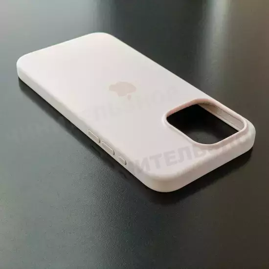 Чехол iPhone 15 Pro Max Silicone Case (MagSafe) Light Pink