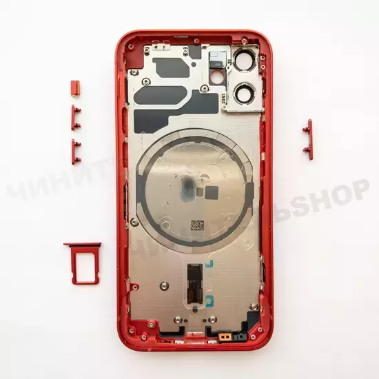 Корпус iPhone 12 mini (Красный)