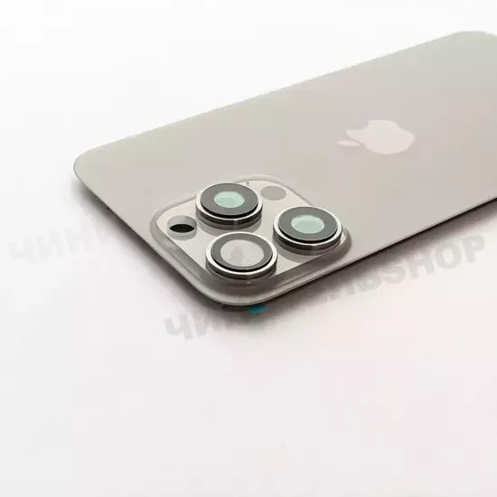 Задняя крышка iPhone 15 Pro (Natural Titanium)