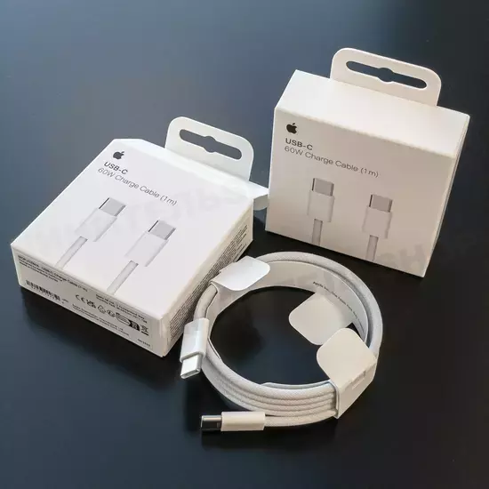 Плетёный Шнурок USB-C — USB-C (Оригинал)