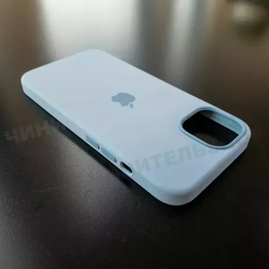 Чехол iPhone 13 Silicone Case (MagSafe) Blue Fog