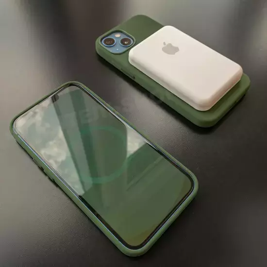 Чехол iPhone 13 mini Silicone Case (MagSafe) Clover