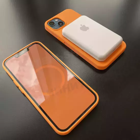 Чехол iPhone 13 Silicone Case (MagSafe) Marigold
