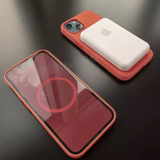 Чехол iPhone 13 Silicone Case (MagSafe) Pink Pomelo