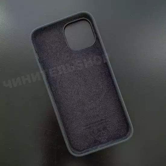 Чехол iPhone 13 mini Silicone Case (MagSafe) Midnight