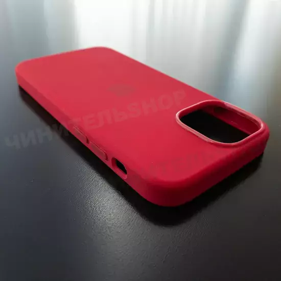 Чехол iPhone 13 mini Silicone Case (MagSafe) Red