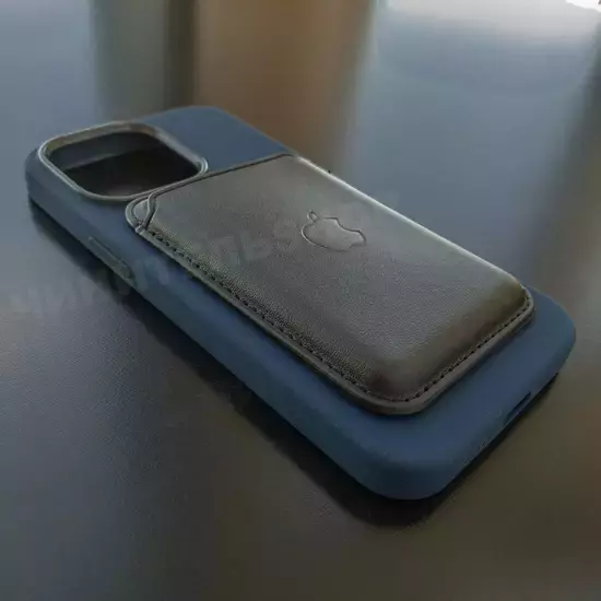 Чехол iPhone 13 Pro Silicone Case (MagSafe) Abyss Blue