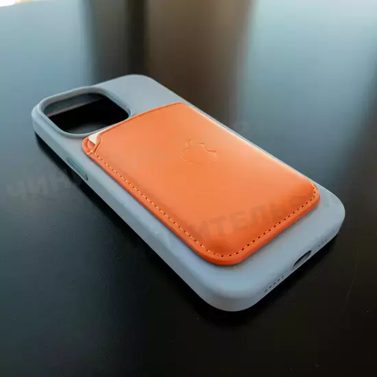 Чехол iPhone 13 Pro Silicone Case (MagSafe) Blue Fog