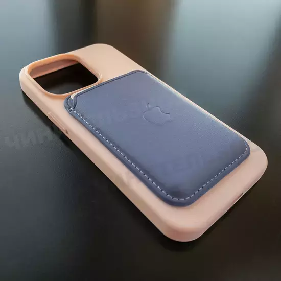 Чехол iPhone 13 Pro Silicone Case (MagSafe) Chalk Pink
