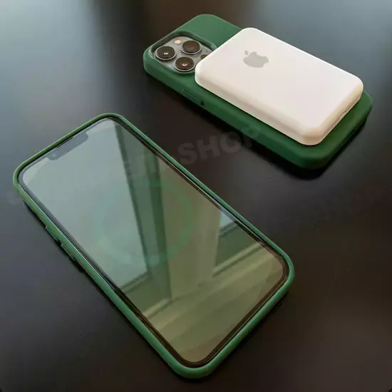 Чехол iPhone 13 Pro Max Silicone Case (MagSafe) Clover