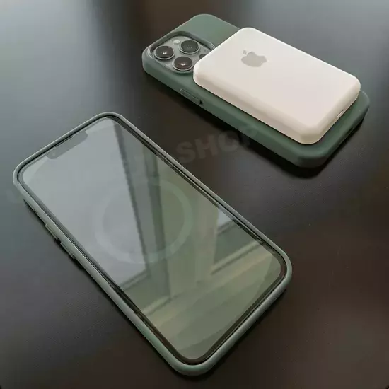 Чехол iPhone 13 Pro Max Silicone Case (MagSafe) Eucalyptus
