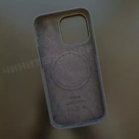 Чехол iPhone 13 Pro Silicone Case (MagSafe) Midnight