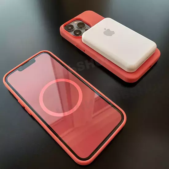 Чехол iPhone 13 Pro Max Silicone Case (MagSafe) Pink Pomelo
