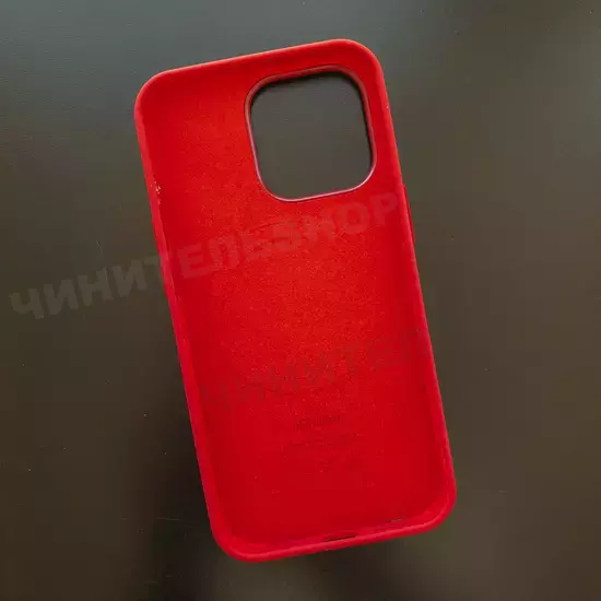 Чехол iPhone 13 Pro Silicone Case (MagSafe) Red