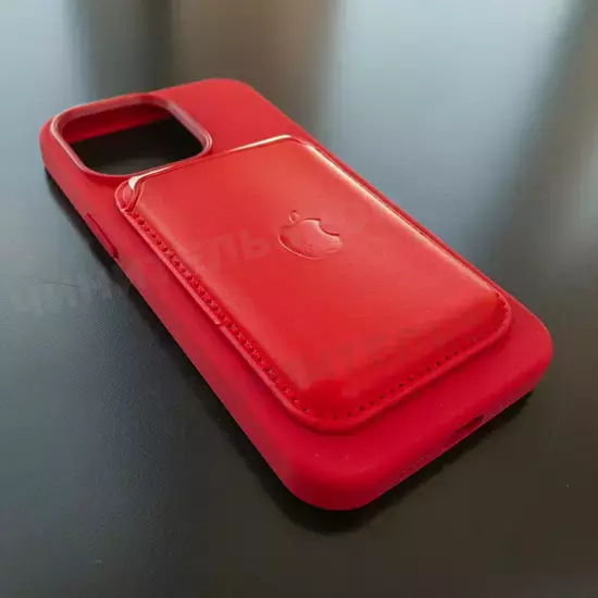 Чехол iPhone 13 Pro Silicone Case (MagSafe) Red