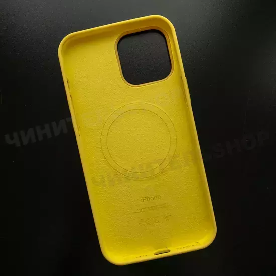 Чехол iPhone 13 Pro Max Silicone Case (MagSafe) Lemon Zest
