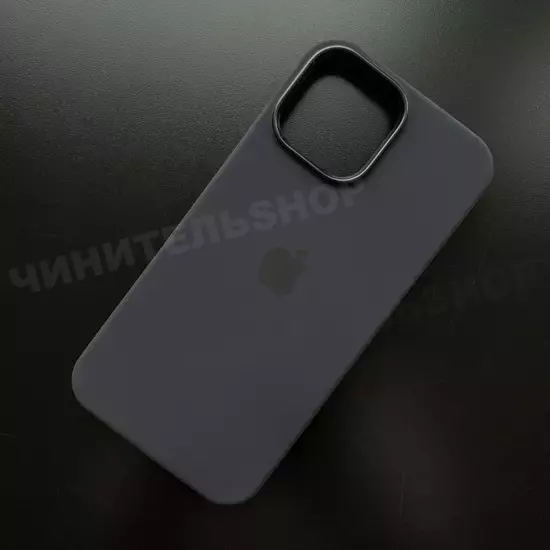 Чехол iPhone 13 Pro Max Silicone Case (MagSafe) Midnight