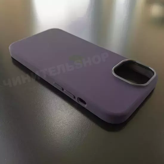 Чехол iPhone 14 Silicone Case (MagSafe) Elderberry
