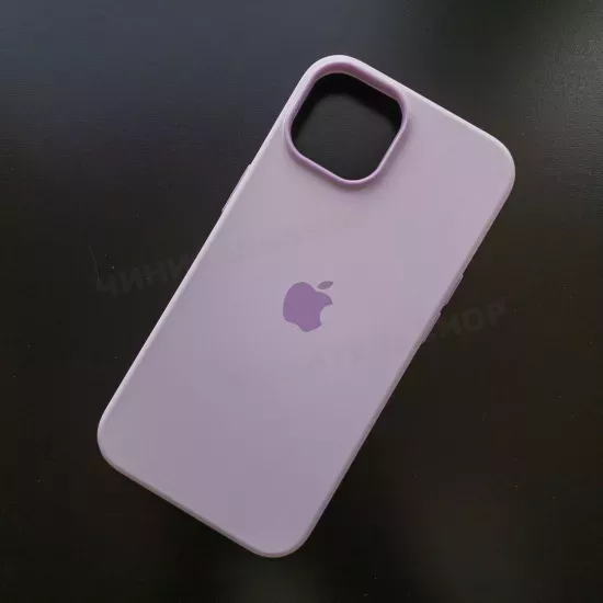 Чехол iPhone 14 Silicone Case (MagSafe) Lilac