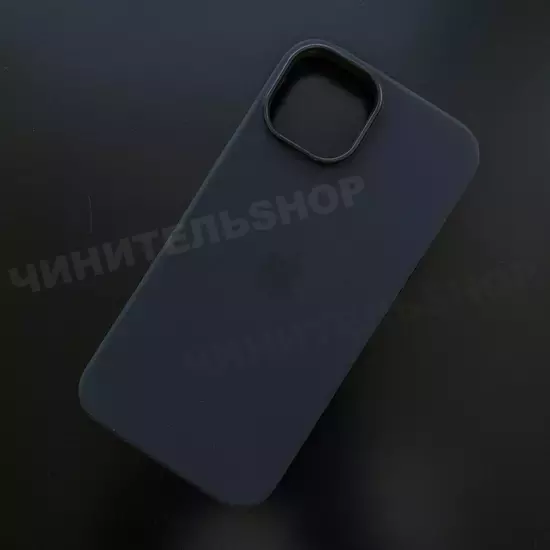 Чехол iPhone 14 Silicone Case (MagSafe) Midnight