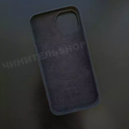 Чехол iPhone 14 Silicone Case (MagSafe) Midnight