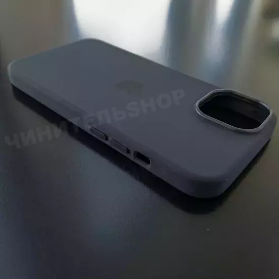 Чехол iPhone 14 Silicone Case (MagSafe) Midnight