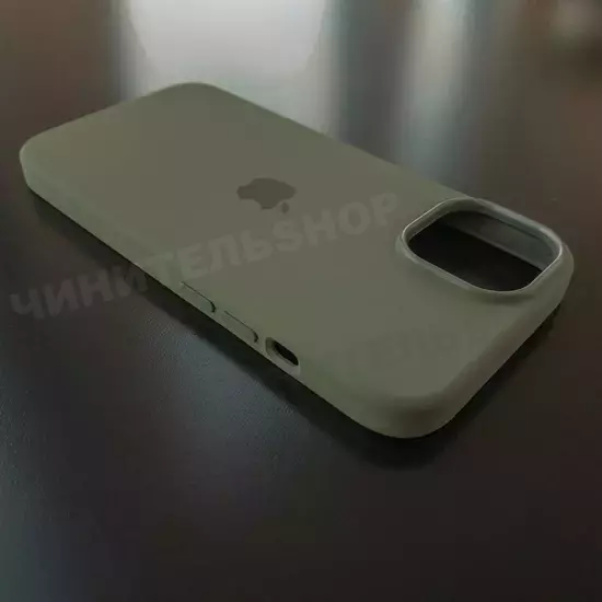 Чехол iPhone 14 Silicone Case (MagSafe) Olive
