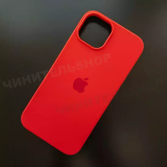 Чехол iPhone 14 Silicone Case (MagSafe) Red